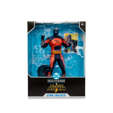 Adão Negro Atom Smasher Figura Mega Dc Comics