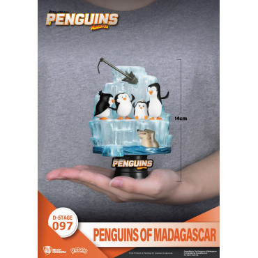 Pinguins de Madagáscar Dstage Figure