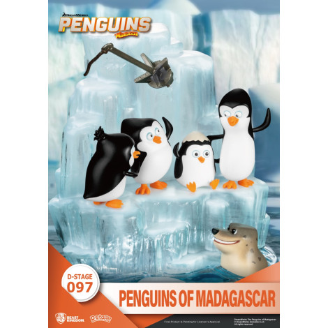 Pinguins de Madagáscar Dstage Figure