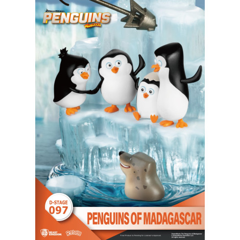 Pinguins de Madagáscar Dstage Figure