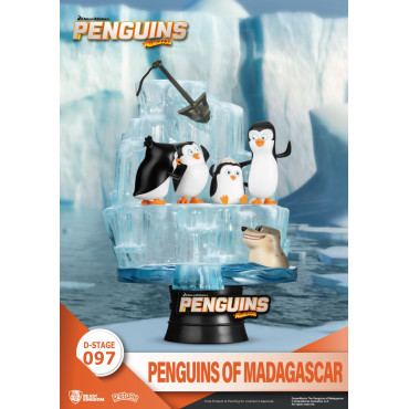 Pinguins de Madagáscar Dstage Figure