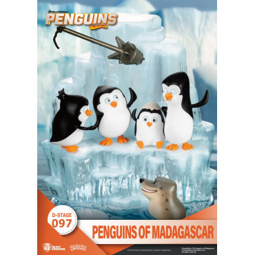 Pinguins de Madagáscar Dstage Figure