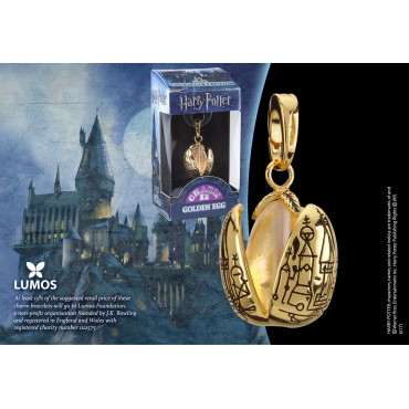 Lumos dourado Harry Potter Egg Charm