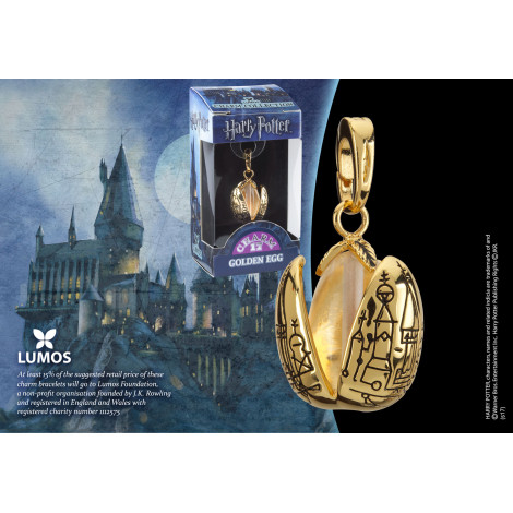 Lumos dourado Harry Potter Egg Charm