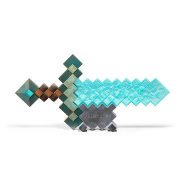 Réplica da espada de diamante Minecraft