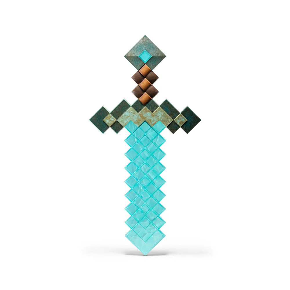 Réplica da espada de diamante Minecraft