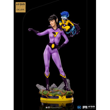 Conjunto de 2 figuras exclusivas das Gémeas Maravilhas da Dc Comics