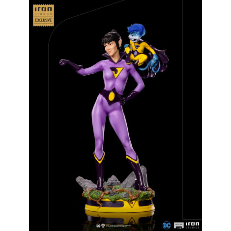 Conjunto de 2 figuras exclusivas das Gémeas Maravilhas da Dc Comics