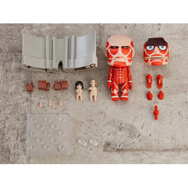 Conjunto de figuras de Titã Colossal Nendoroid Attack on Titan