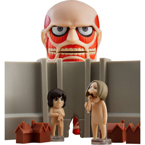 Conjunto de figuras de Titã Colossal Nendoroid Attack on Titan