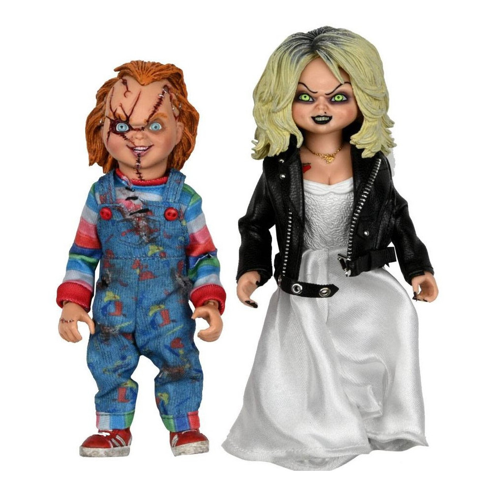 Pack de 2 figuras Chucky e Tiffany 15 cm Neca