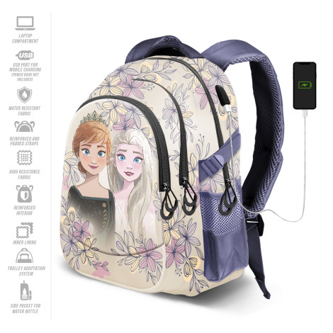 Frozen Mochila 2 Bege