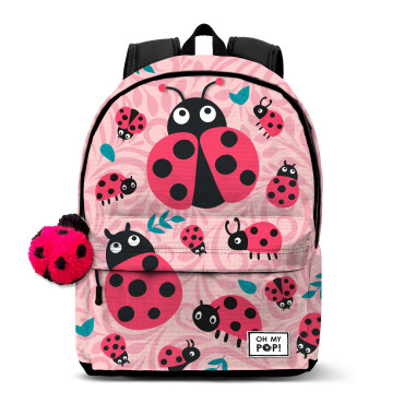 Mochila Joaninhas Rosa Oh My Pop!