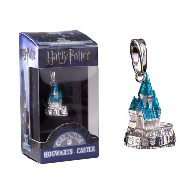 Encanto de Hogwarts em prata Lumos Harry Potter