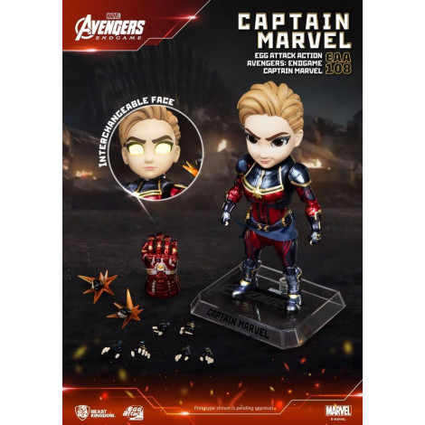 Figura da Capitã de Avengers: Endgame Marvel