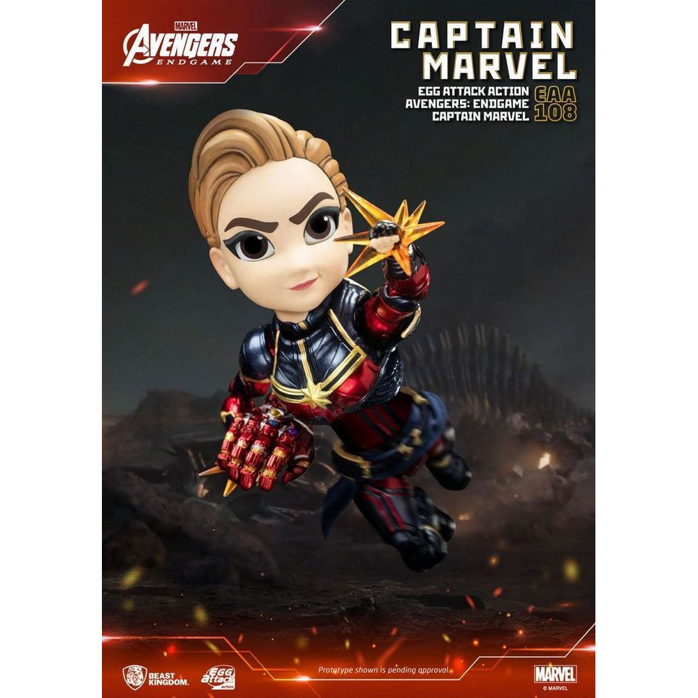 Figura da Capitã de Avengers: Endgame Marvel