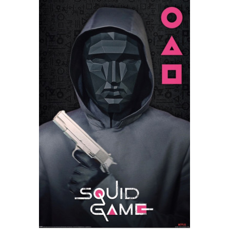 Cartaz do jogo Mask Man Squid