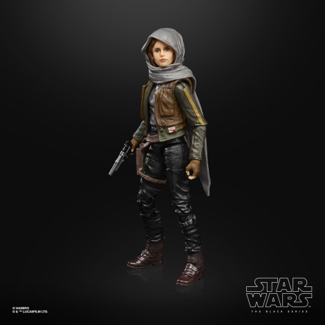 Figura da Série Negra de Jyn Erso Star Wars