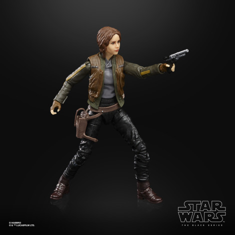 Figura da Série Negra de Jyn Erso Star Wars