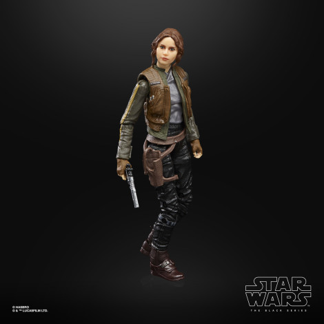 Figura da Série Negra de Jyn Erso Star Wars