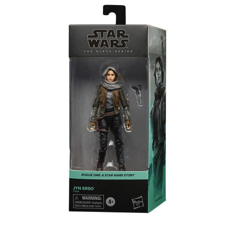 Figura da Série Negra de Jyn Erso Star Wars