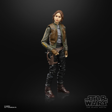 Figura da Série Negra de Jyn Erso Star Wars