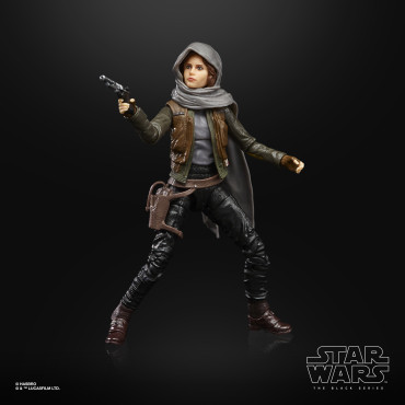 Figura da Série Negra de Jyn Erso Star Wars