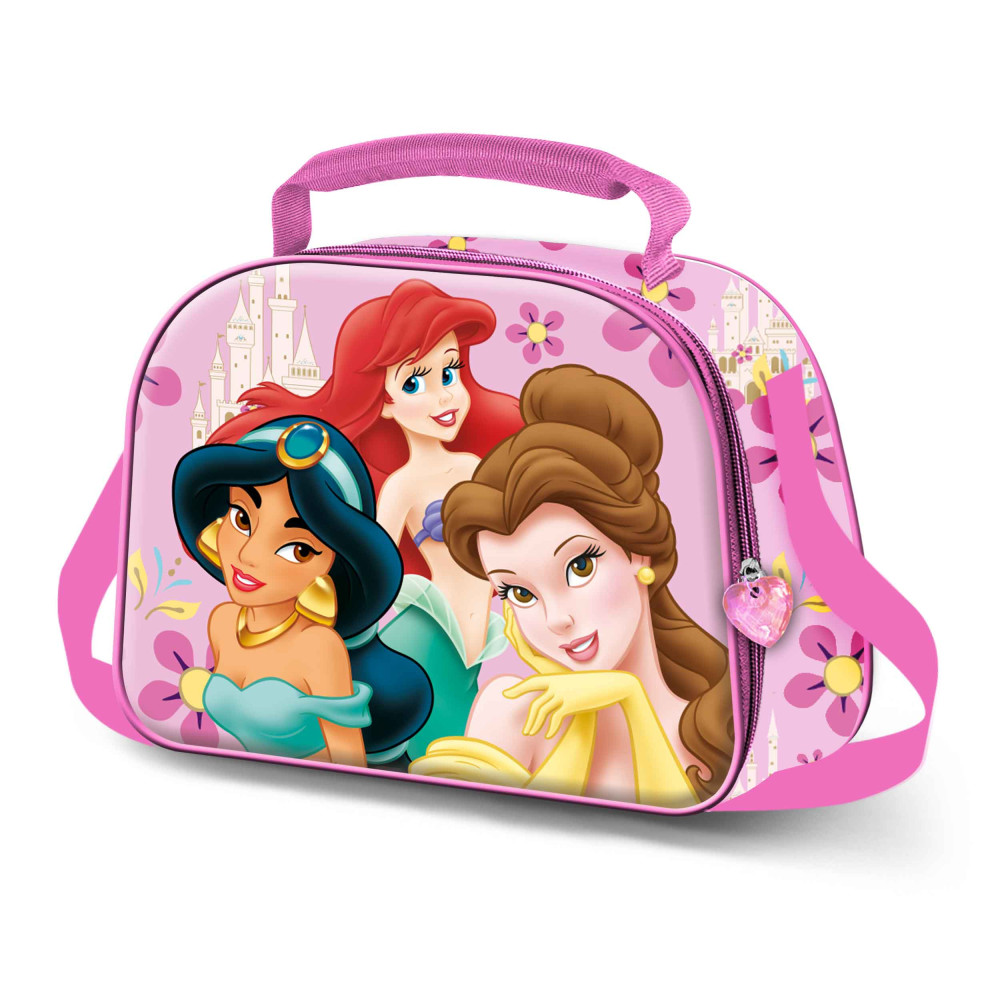 Lancheira cor-de-rosa Disney Princess