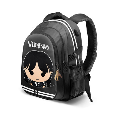 Mochila Wednesday Cinzento