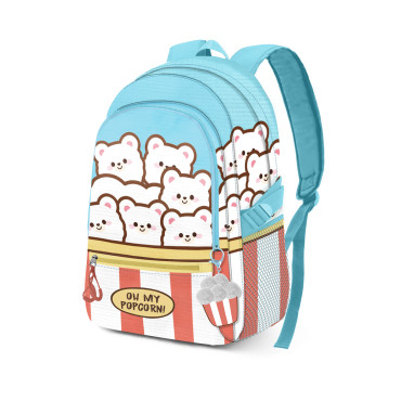 Mochila azul Oh My Pop Popcorn