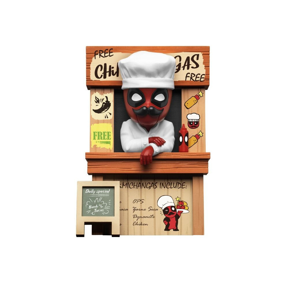 Deadpool Chimichangas Shop Figure 10cm