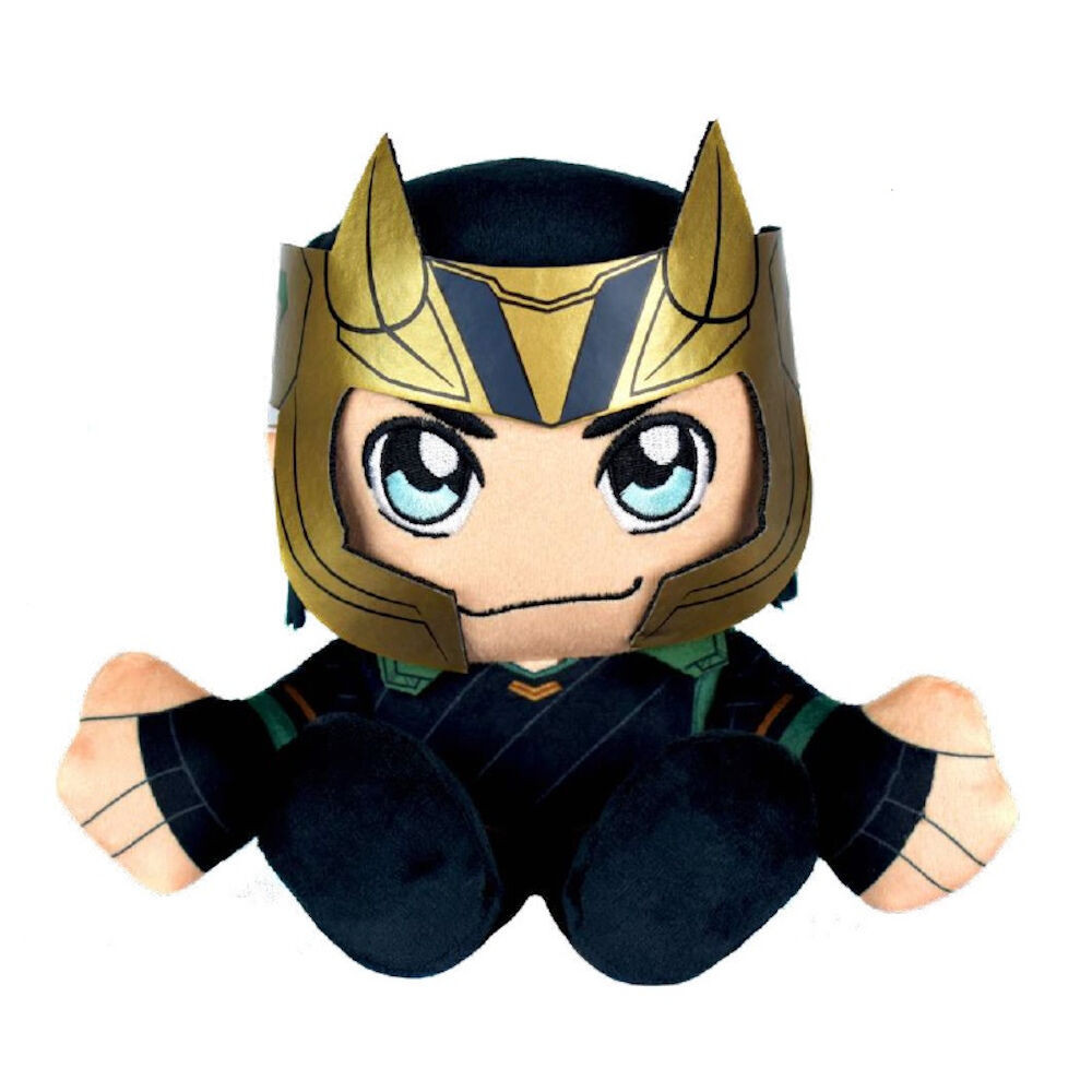 Marvel Loki sentado em peluche