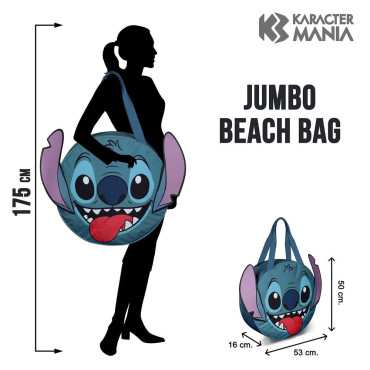 Stitch Saco de praia Lilo e Disney Jumbo