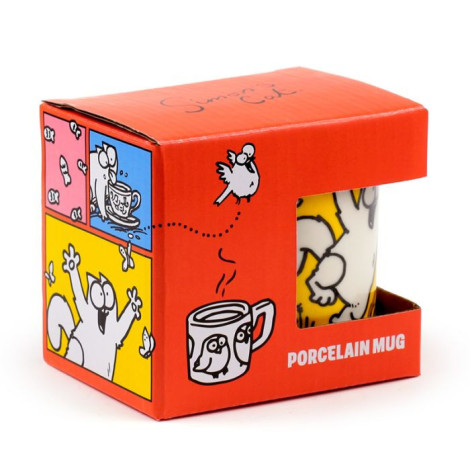 Caneca de banda desenhada Simon's Cat