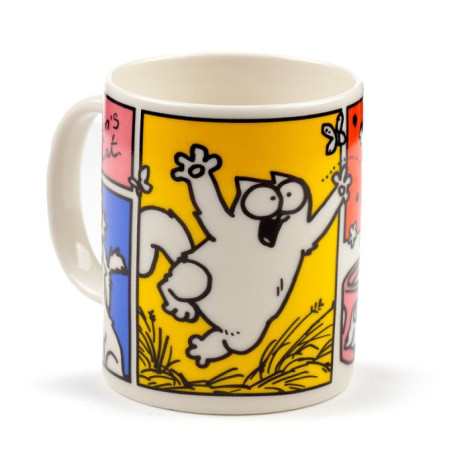 Caneca de banda desenhada Simon's Cat