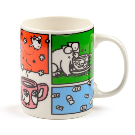 Caneca de banda desenhada Simon's Cat