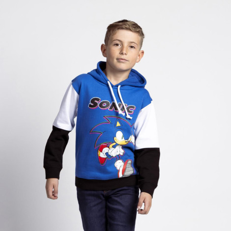 SUDADERA CON CAPUCHA COTTON BRUSHED SONIC