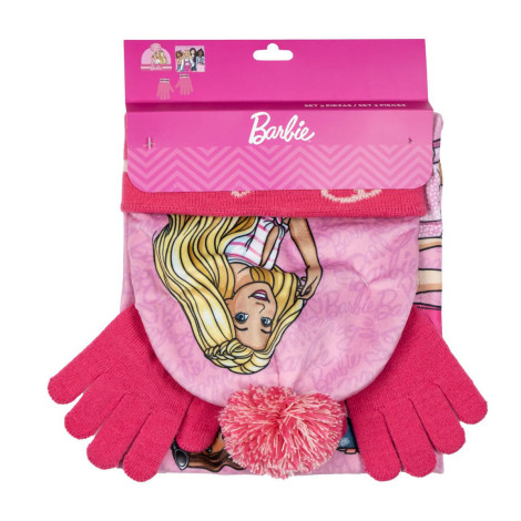 CONJUNTO 3 PIEZAS SNOOD BARBIE