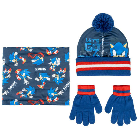 CONJUNTO 3 PIEZAS SNOOD SONIC