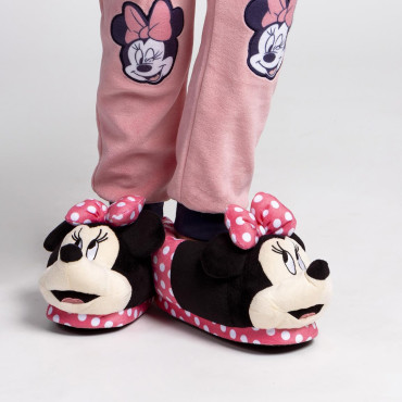 ZAPATILLAS DE CASA 3D APLICACIONES MINNIE