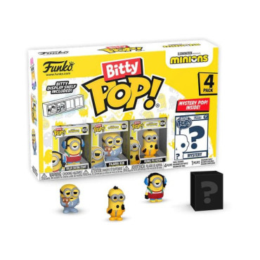 Funko Pop! 4 pacotes de figuras dos Minions Skating Stuart