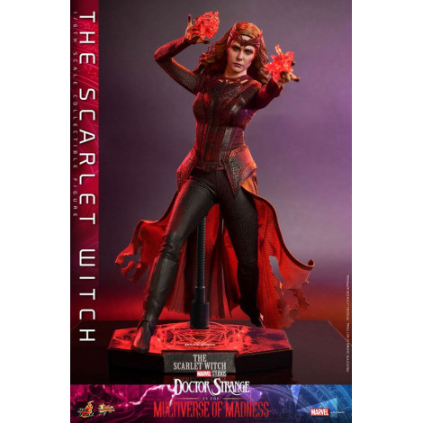 Figura da Feiticeira Escarlate do Doutor Estranho 28 cm Hot Toys