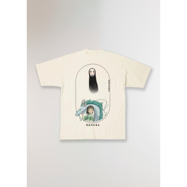 T-shirt "Spirited Away" Fabricada no Japão