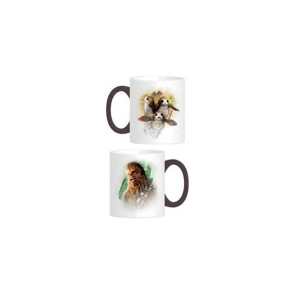 Caneca Chewbacca e Porgs Star Wars