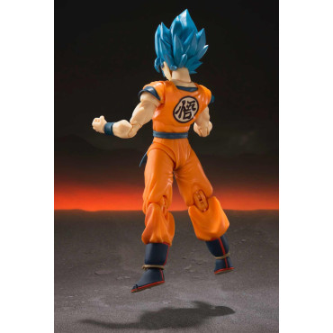 Dragon Ball Tamashii Nations Goku Super Saiyan God Figure 14 cm