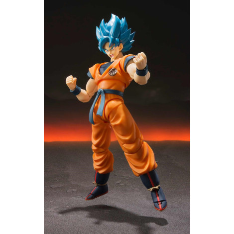 Dragon Ball Tamashii Nations Goku Super Saiyan God Figure 14 cm