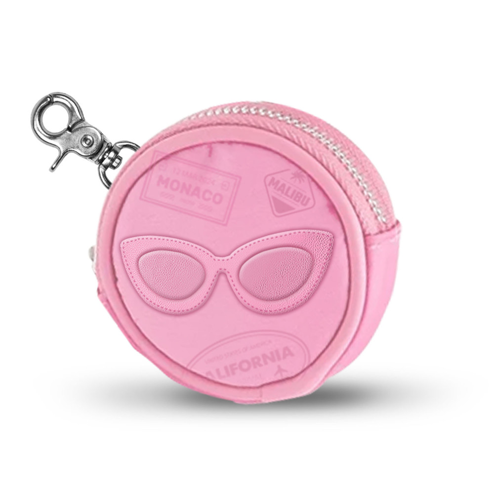 Bolsa de óculos Barbie cor-de-rosa