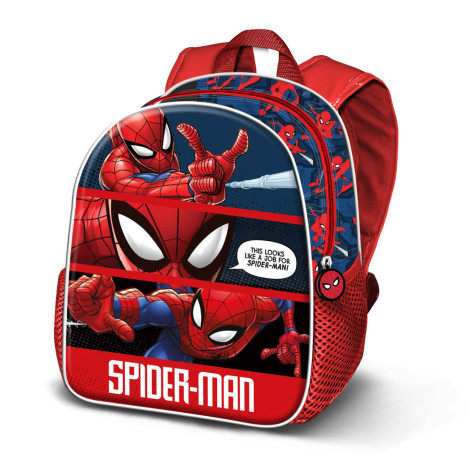 Spiderman Mochila de berçário Vermelho