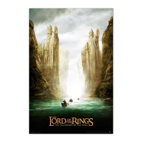 Cartaz Argonath O Senhor dos Anéis