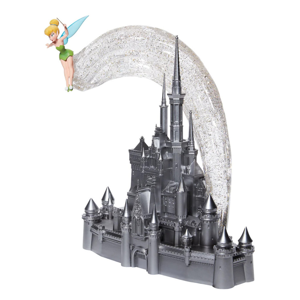 Figura e castelo da Sininho Enesco Disney 100 36cm